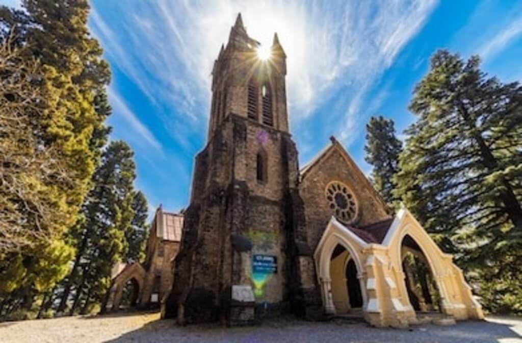 One of the top churches in Dharamshala