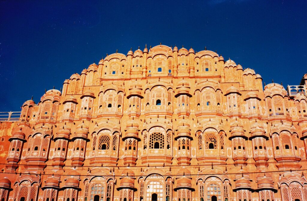 Hawa Mahal of Jaipur- As one of the best place in Rajasthan it attracts many tourists. 