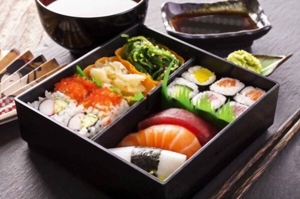 Japanese sushi. Sushi is one of the best food in the world. 