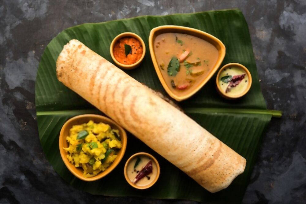 Dosa of India. Top food in the world. 