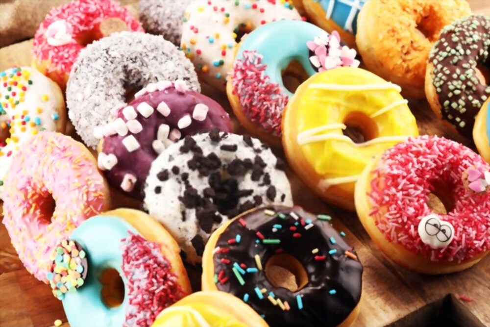 Donuts are top sweet dish in the world. One of the must try food in the world. 