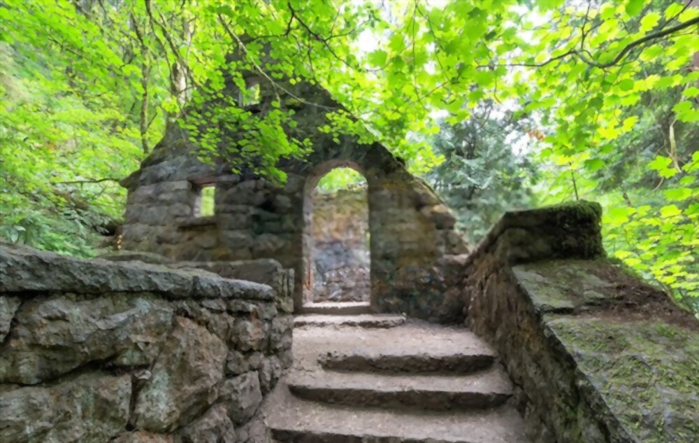 Witch Castle is one of the top attractions in Portland and Forest Park