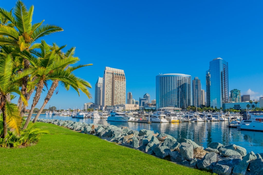 Best destination in California for tourists is San Diego