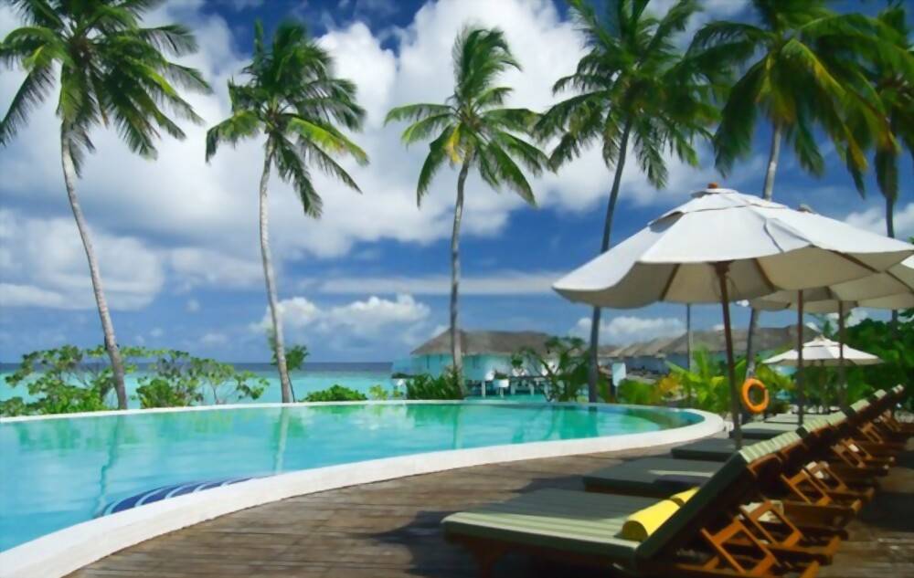The best resort in Maldives